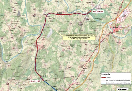 A Xunta de Goberno aproba o proxecto de acondicionamento do segundo tramo da Vía Verde de oito quilómetros de lonxitude
